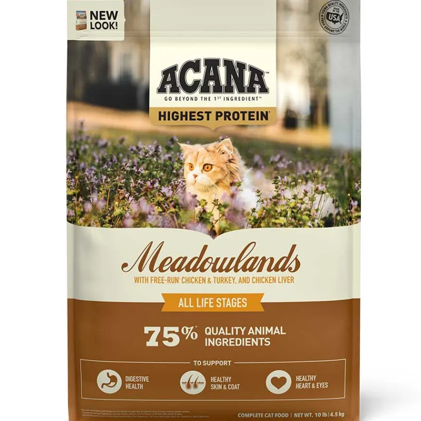 Acana Senior (+7 Años) | Adultos (1 A 7 Años)^Cat Meadowlands 4.5kg
