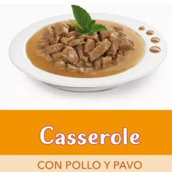 Fancy Feast - Purina Húmedos^Alimento Fancy Feast Casserole Pollo y Pavo 85g PACK 15 Unidades