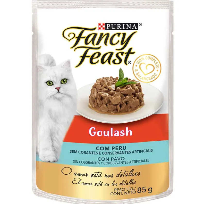 Fancy Feast - Purina Húmedos^Alimento húmedo Fancy Feast Goulash Pavo 85g