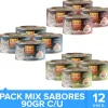Fit Formula Húmedos^Alimento Húmedo Gato Gourmet Pack Sabores 12 un