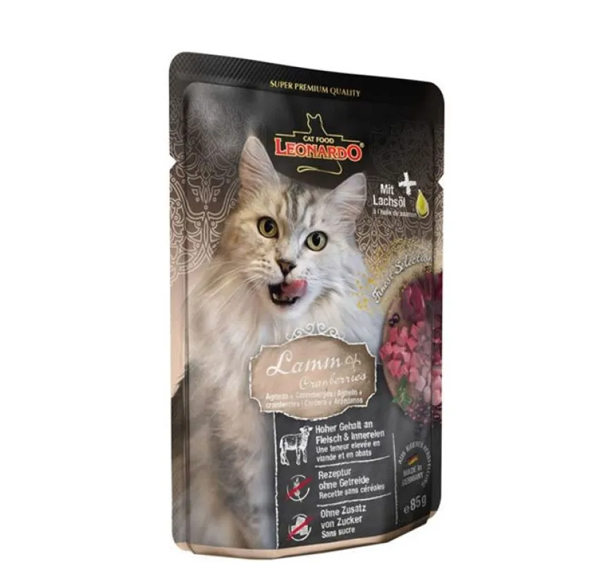 Leonardo Húmedos^Alimento húmedo Cordero y Arándano 85gr
