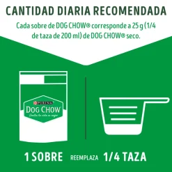 Dog Chow - Purina Húmedos^Alimento húmedo para perro DOG CHOW® Adultos Minis y Pequeños Sabor Salmón 100gr Pack 15 Unidades