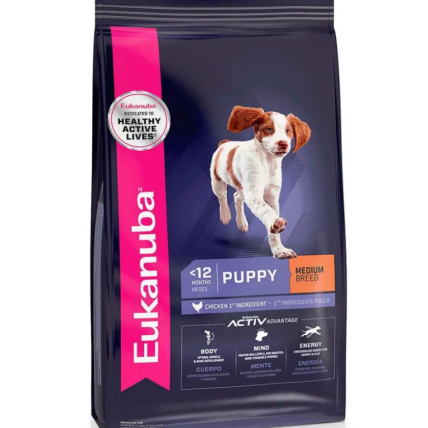 Eukanuba Cachorros (0 A 12 Meses)^Alimento Perro Puppy Medium Breed 15kg