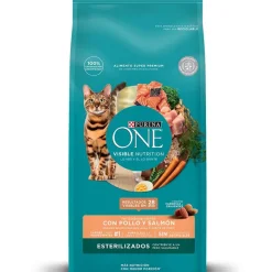 Purina One Castrados^Alimento seco para gato PURINA® ONE® Esterilizado Pollo y Salmón