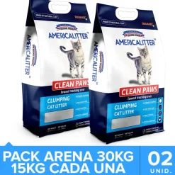 America Litter Arenas^Clean Paws Pack 30kg