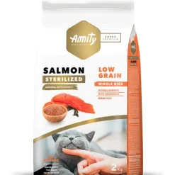 Amity Castrados | Adultos (1 A 7 Años)^Cat Low Grain Salmón Adult Sterilized 7kg