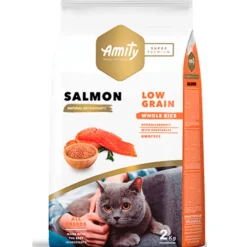 Amity Adultos (1 A 7 Años)^Cat Sp Low Grain Salmón Adult 2 kg
