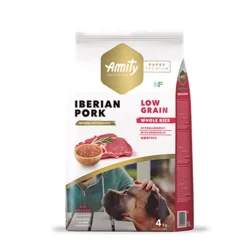 Adultos (1 A 7 Años)^Amity Low Grain Iberian Pork Adulto 4Kg