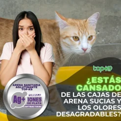 TOP K9 Arenas | Senior (+7 Años)^Arena Aglutinante Topk9 Iones De Plata/carbón Activado Lavanda 10kg