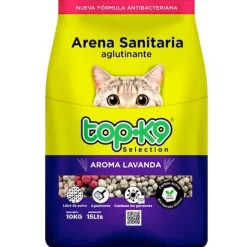 TOP K9 Arenas^Arena Sanitaria Topk9 con Aroma a Lavanda 10kg
