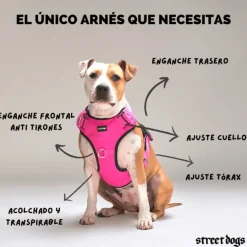 Street Dogs Arnes, Collares Y Correas^Arnés Comfort para Perros StreetDogs Pink M