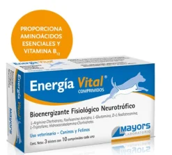 Mayors Vitaminas Y Suplementos^Bio energizante Energía Vital Perros y Gatos 30comp