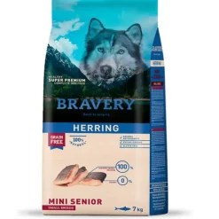 Bravery Senior (+7 Años)^Dog Herring Senior Small Breed 7kg