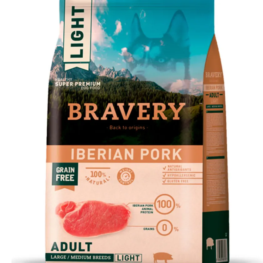 Bravery Control Peso^Iberian Pork Adult Light Large Medium