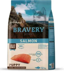 Bravery Cachorros (0 A 12 Meses)^Salmón puppy large medium 4Kg