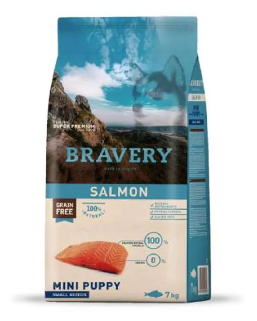 Bravery Cachorros (0 A 12 Meses)^Salmón Puppy Small 7Kg