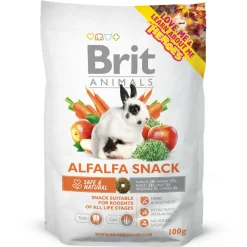Brit Care Hámsters | Chinchillas^Brit Animals Alfalfa Snack para Roedores 100gr