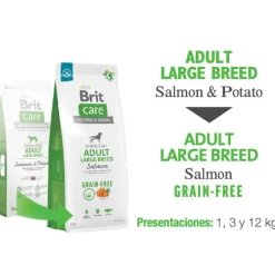 Brit Care Adultos (1 A 7 Años)^Adult Large Breed Salmón 12kg
