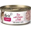 Brit Care Húmedos^Atún, Pollo y Leche 70gr