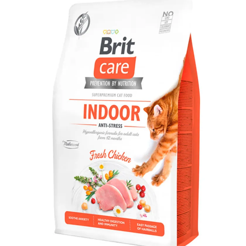 Brit Care Adultos (1 A 7 Años)^Cat Indoor Anti-Stress 2kg