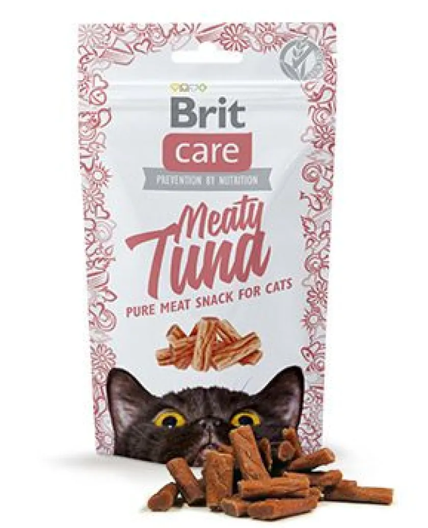 Brit Care Galletas^Cat Snack Meaty Tuna 50gr