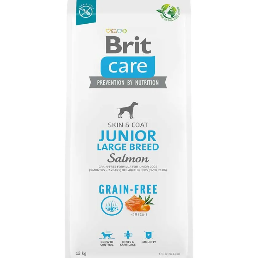 Brit Care Cachorros (0 A 12 Meses)^Dog Junior Large Breed Salmon 12kg