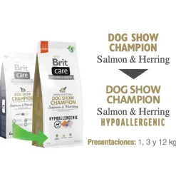 Brit Care Adultos (1 A 7 Años)^Dog Show Champion Salmon Hypoallergenic 3kg