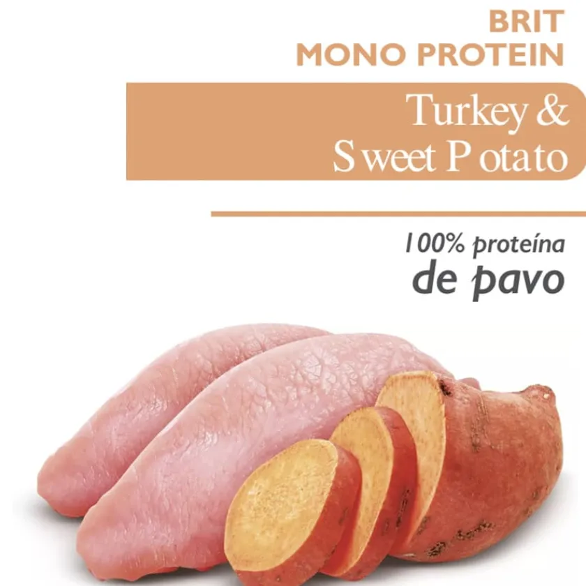 Brit Care Húmedos^Mono Protein Pavo y Papa Dulce 400gr
