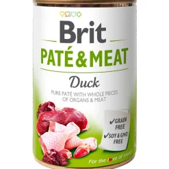 Brit Care Húmedos^Paté & Meat Duck 400gr