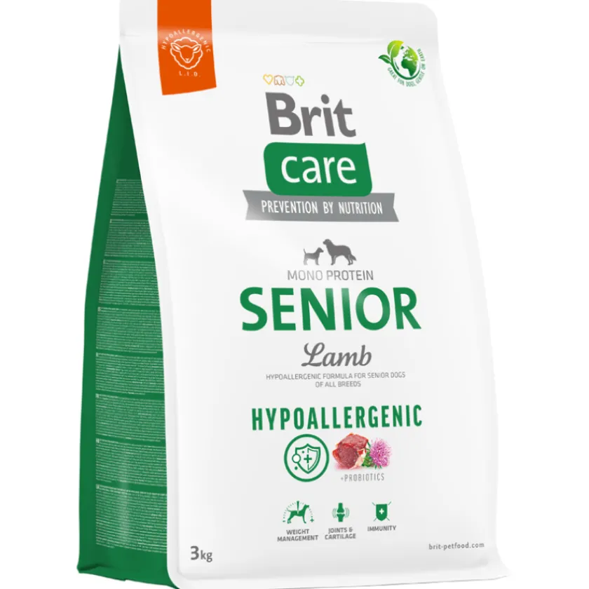 Brit Care Senior (+7 Años)^Senior Lamb Hypoallergenic 3kg