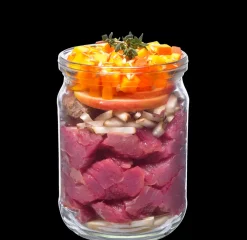 Brit Fresh Húmedos^Perros Carne con Calabaza 400gr