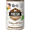 Brit Fresh Húmedos^Perros con Pavo y Guisantes 400gr
