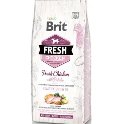 Brit Fresh Cachorros (0 A 12 Meses)^Pollo y Papas para Cachorros 12kg