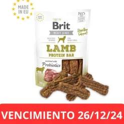Brit Care Naturales | Galletas Y Snacks^Brit Meaty Jerky Lamb Protein Bar Para Perros Sabor Cordero 80gr