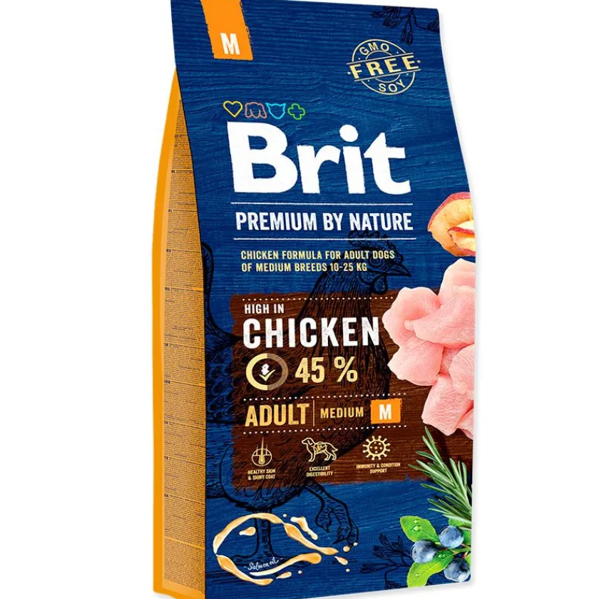 Brit Care Adultos (1 A 7 Años)^Brit Premium by Nature Adult Medium 15kg