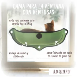MB Casas Y Transportadoras Para Gatos | Camas^Cama de fieltro para ventanas