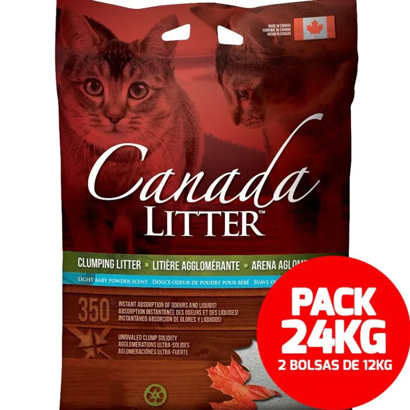 Canada Litter Arenas^- Arena Sanitaria - Pack 24kg
