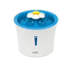 Cat it Comederos Y Fuentes De Agua^Fuente Bebedera Flor con luces Led 3Ltrs
