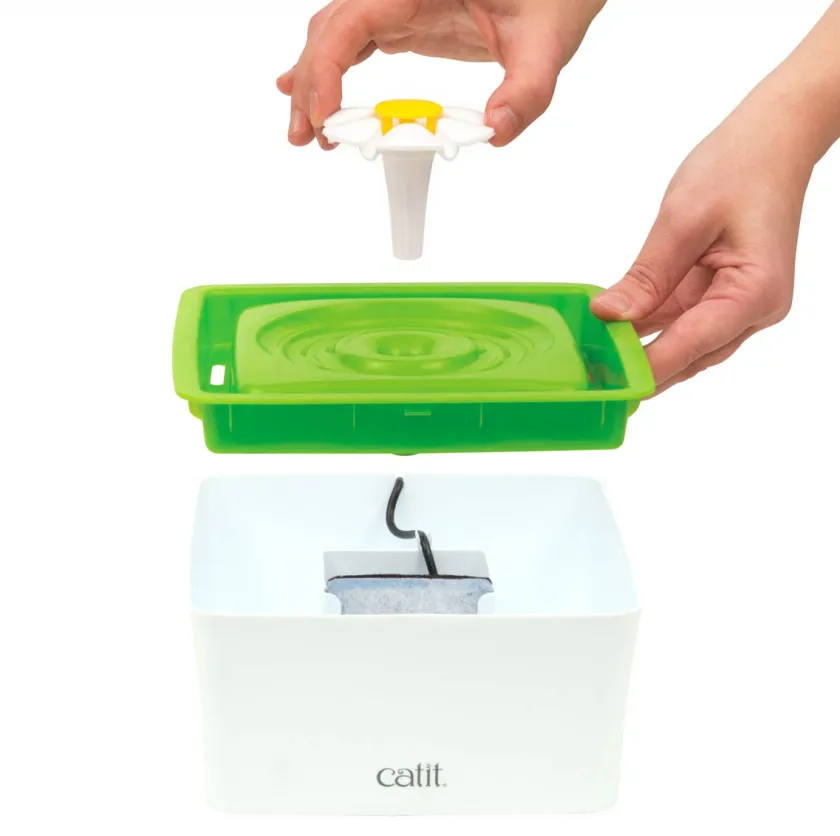 Cat it Comederos Y Fuentes De Agua | Productos Outlet^Fuente Bebedera Flor 1.5L