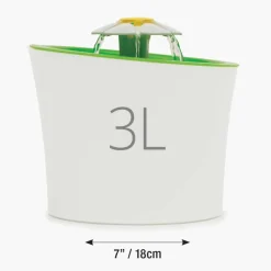 Cat it Comederos Y Fuentes De Agua^Fuente Bebedera Flor 3L