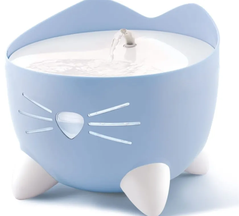 Cat it Comederos Y Fuentes De Agua^Fuente bebedera Pixi 2.5lts Celeste