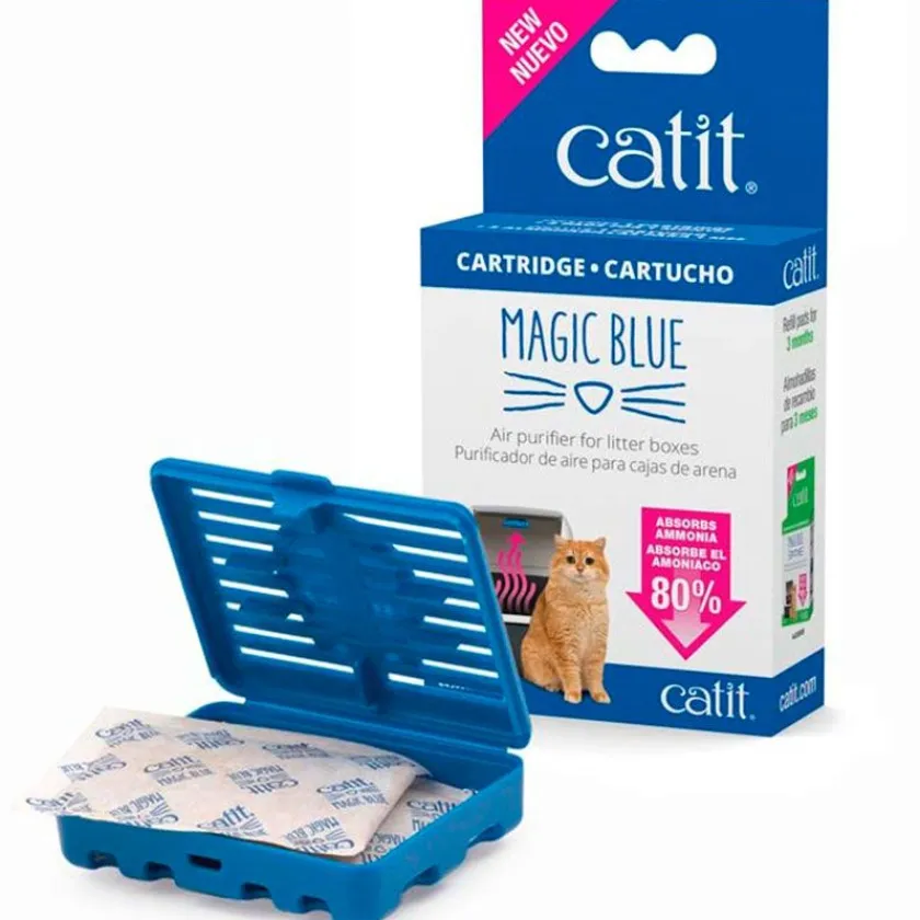 Cat it Areneros | Baños Sanitarios (areneros)^Magic Blue Cartucho