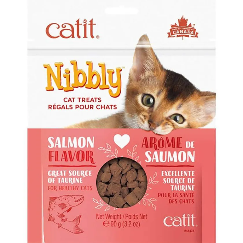 Cat it Galletas^Nibbly Snack Salmón 90gr