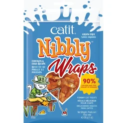 Cat it Naturales^Nibbly Wraps Pollo y Pescado 30gr
