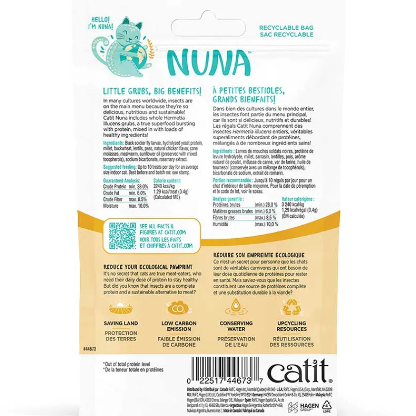 Cat it Galletas^Nuna con Proteína de Insecto 60gr