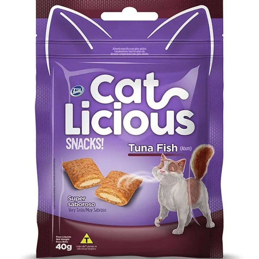 Cat Licious Galletas^Tuna Fish 40gr