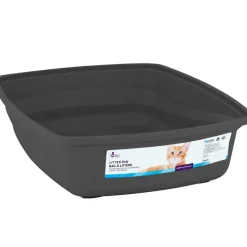 Cat Love Areneros | Baños Sanitarios (areneros)^Baño Abierto Gris Oscuro