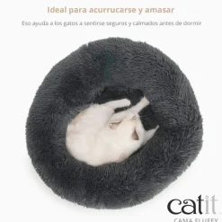 Cat it Camas^Catit Cama para gatos Fluffy Blanca