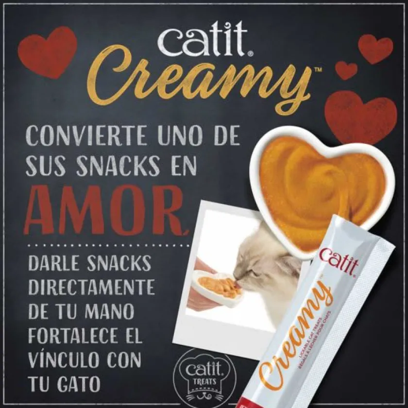 Cat it Húmedos^Catit Creamy Pollo 40gr