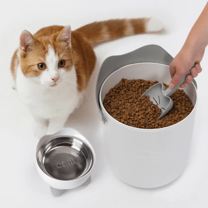 Cat it Comederos Y Fuentes De Agua | Adultos (1 A 7 Años)^Catit Pixi Smart Contenedor al vacío